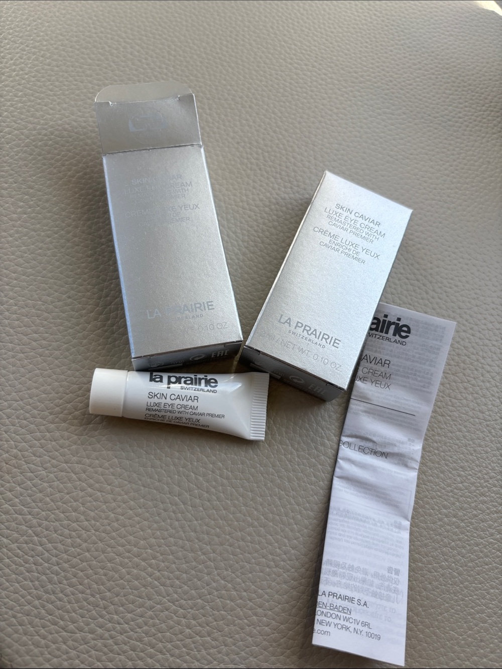 La Prairie Skin Caviar Luxe Eye Cream (3mlx2 tubes )